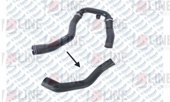 LINE L331301400 Turbo Hortumu Linea {Metal Boru Haric Ok Ile Gosterilen Buyuk Hortum}